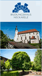 Mobile Screenshot of bildungshaus-neckarelz.de